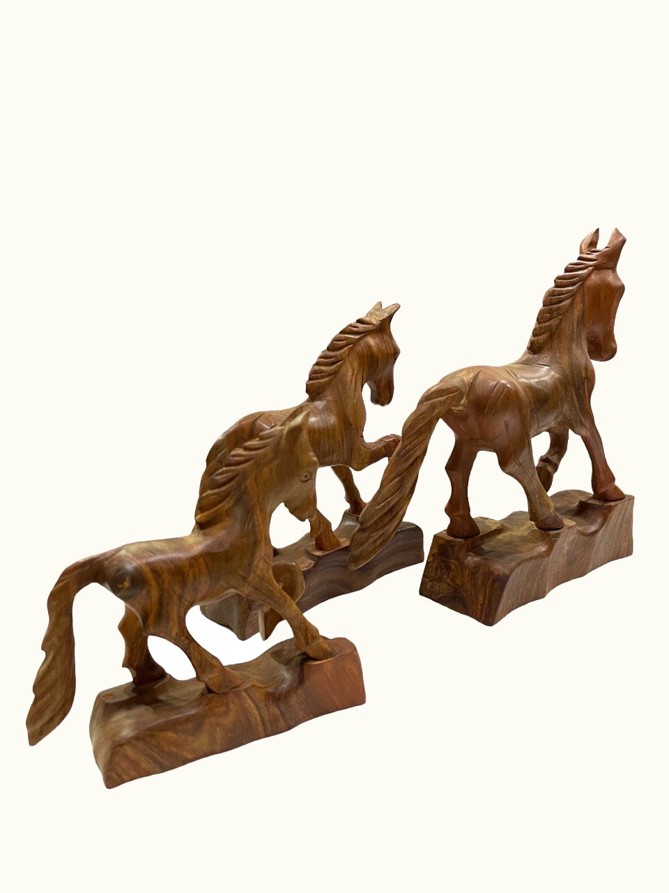 Beautiful Wooden Horses, The Best Running Horses Sculptures.