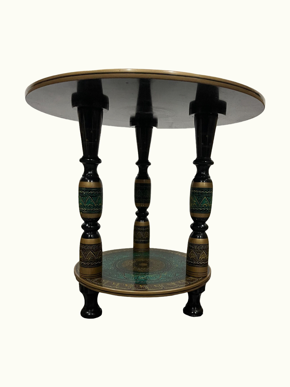 Best Round Coffee Table, Beautiful Naqshi Art Wooden Table.