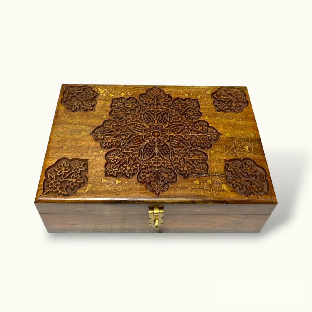 Beautiful Wooden Jewelry Box, High Quality Jewelry Box.