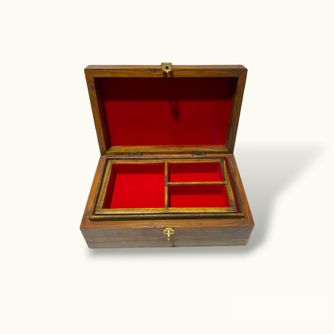 Beautiful Wooden Jewelry Box, High Quality Jewelry Box.