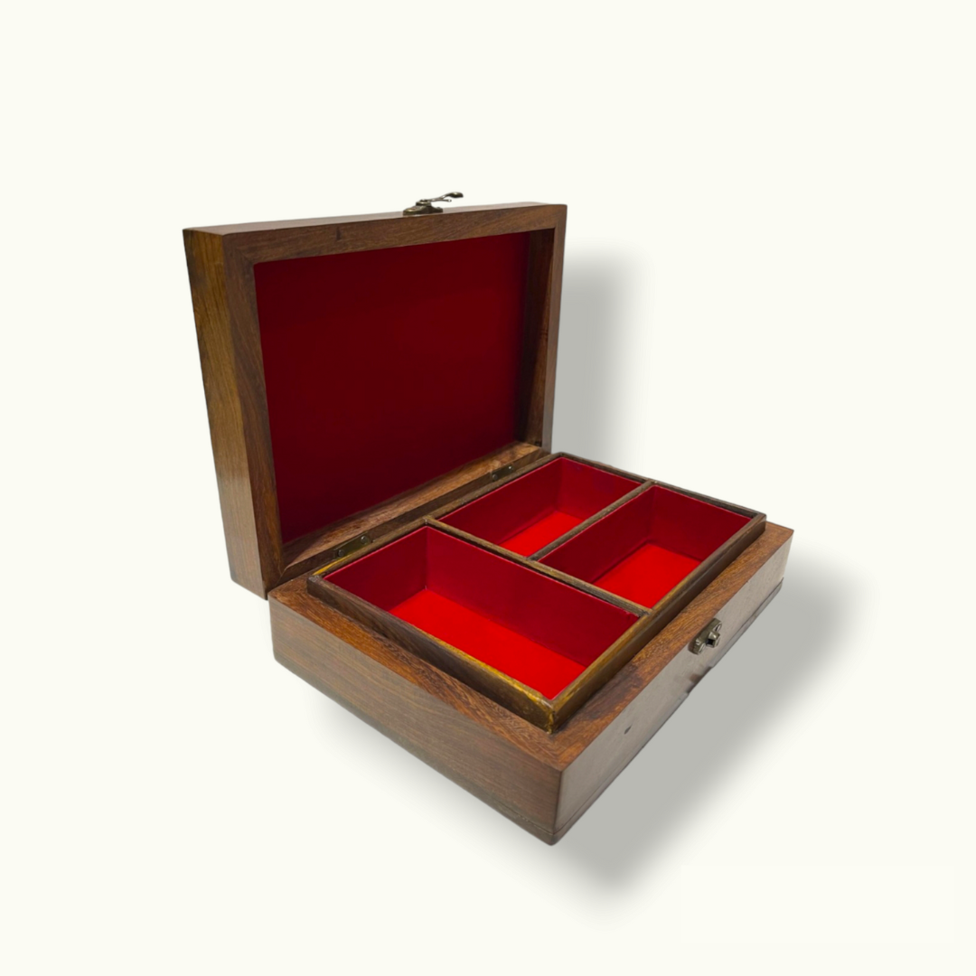 Beautiful Wooden Jewelry Box, High Quality Jewelry Box.