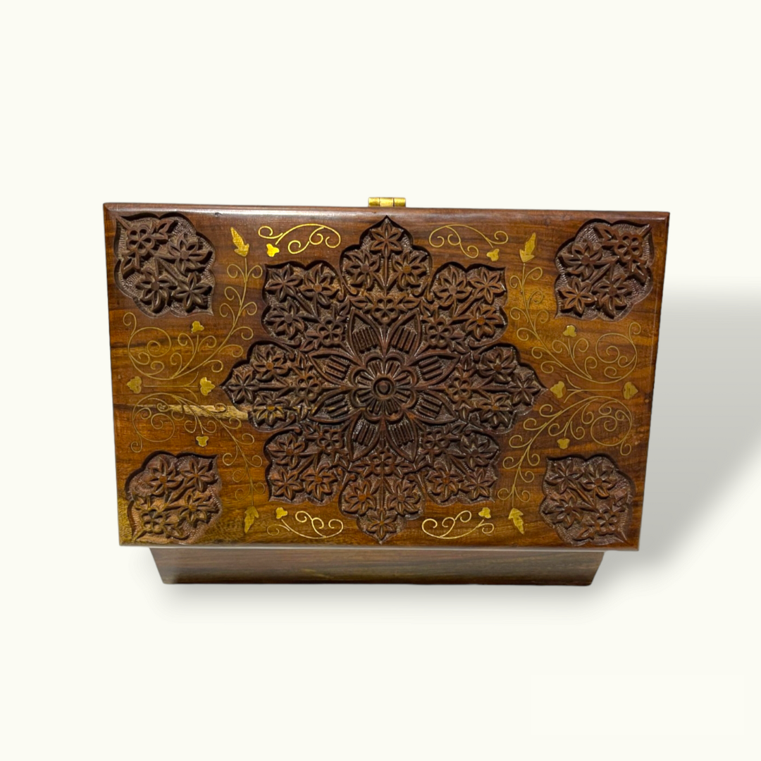 Beautiful Wooden Jewelry Box, High Quality Jewelry Box.