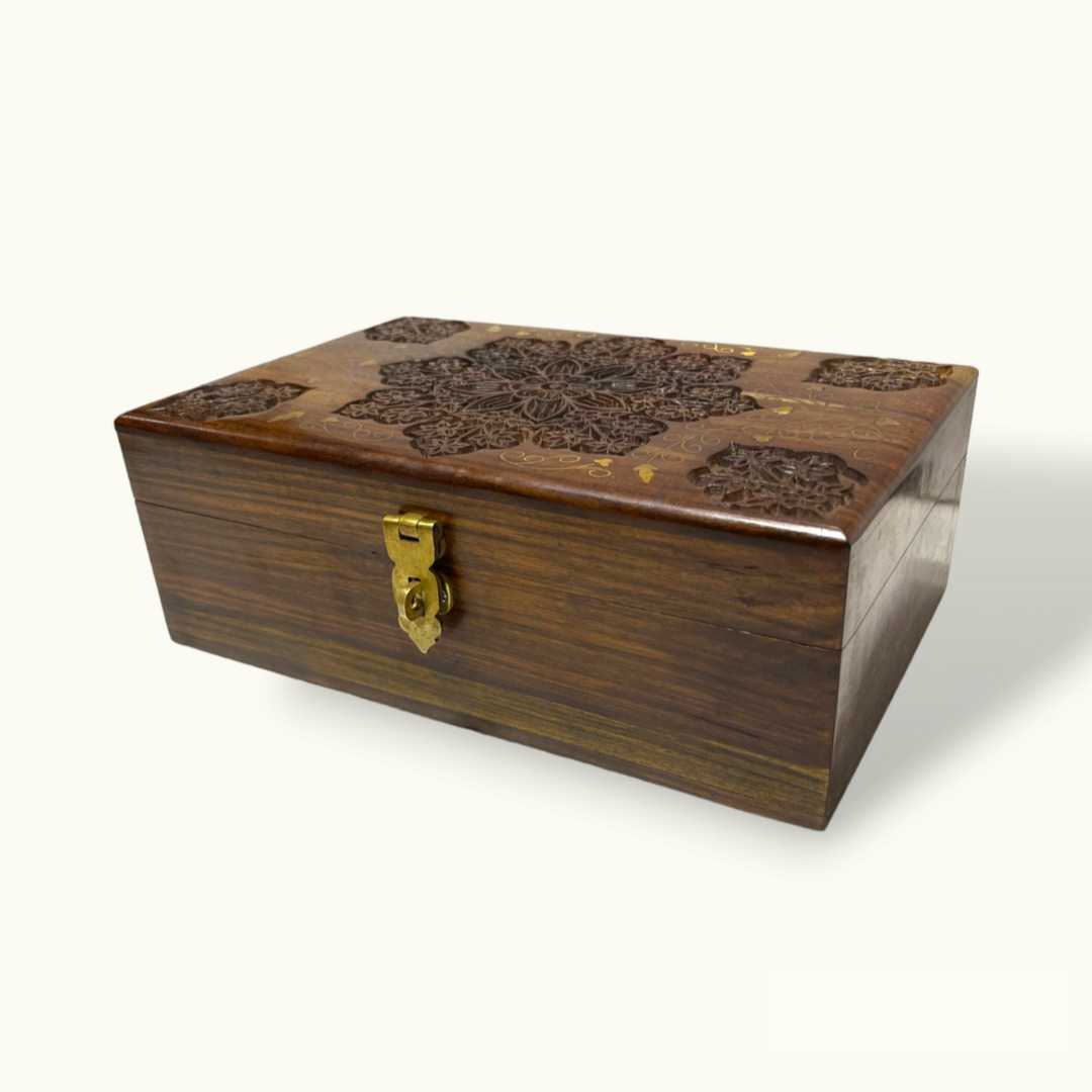 Beautiful Wooden Jewelry Box, High Quality Jewelry Box.