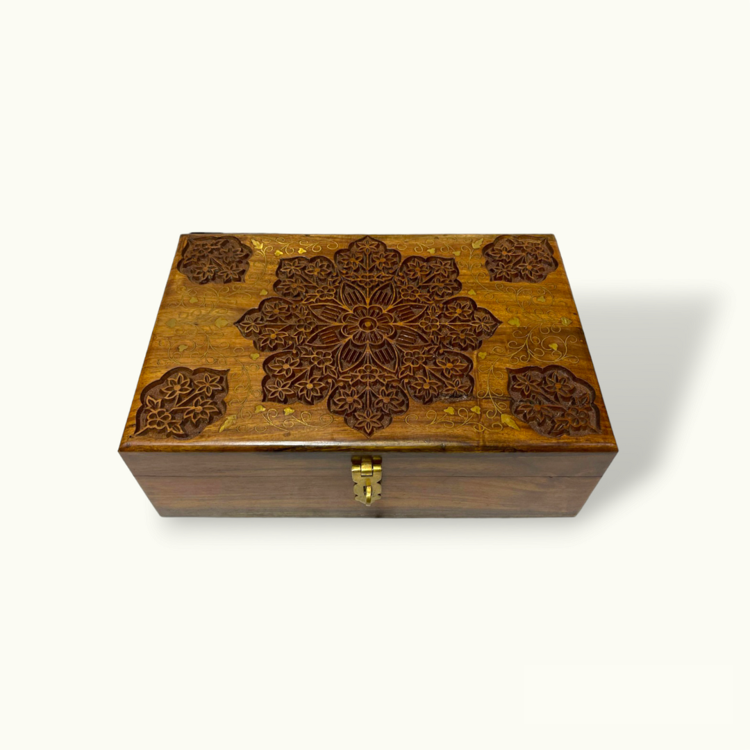 Beautiful Wooden Jewelry Box, High Quality Jewelry Box.