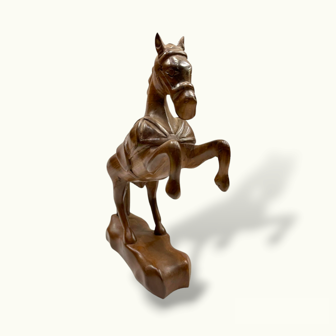 Discover The Unique Wooden Horse Statue, High Quality Wooden Horse.