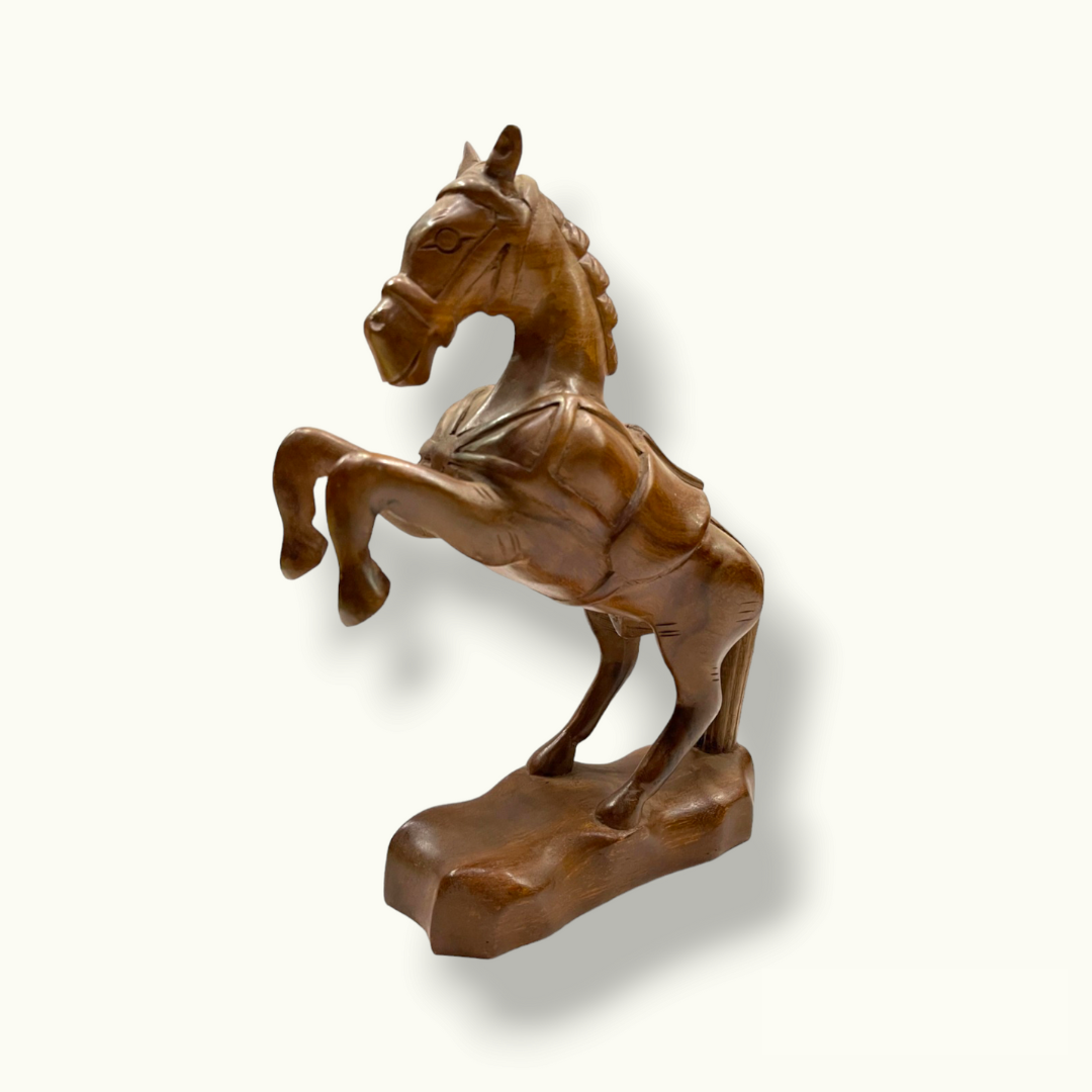 Discover The Unique Wooden Horse Statue, High Quality Wooden Horse.