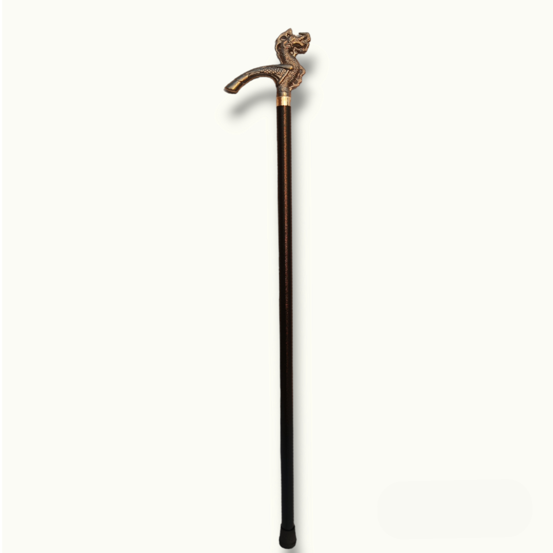 Creative Metal Bird Walking Stick, Handmade Bird Design Cane.