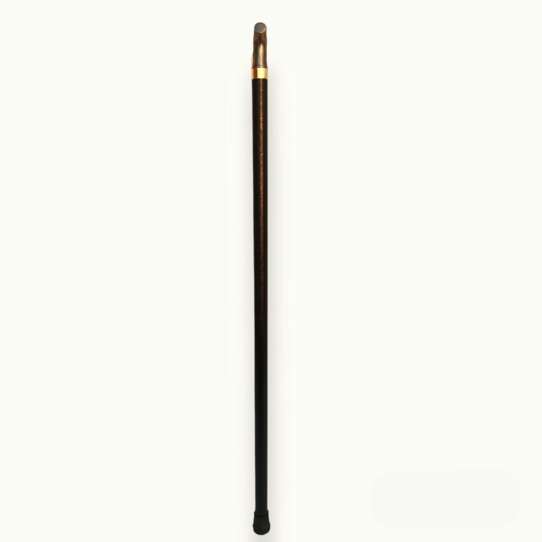 Handcrafted Silver Walking Stick, Beautiful Metal Walking Cane.