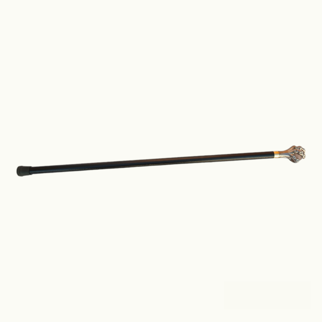 Metal Claw And Ball Walking Stick, Stunning Walking Cane.