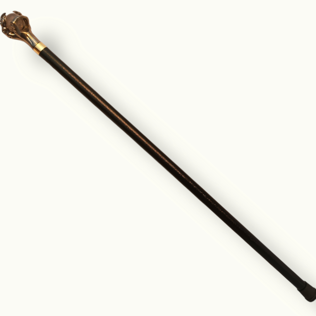 Metal Claw And Ball Walking Stick, Stunning Walking Cane.