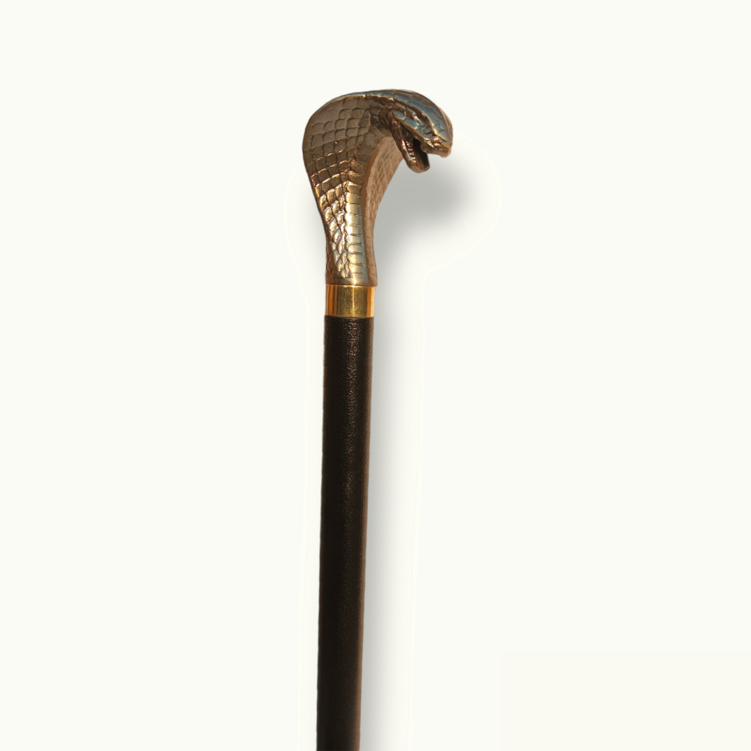 Beautiful Metal Snake Stick, The Best Walking Metal Cane.