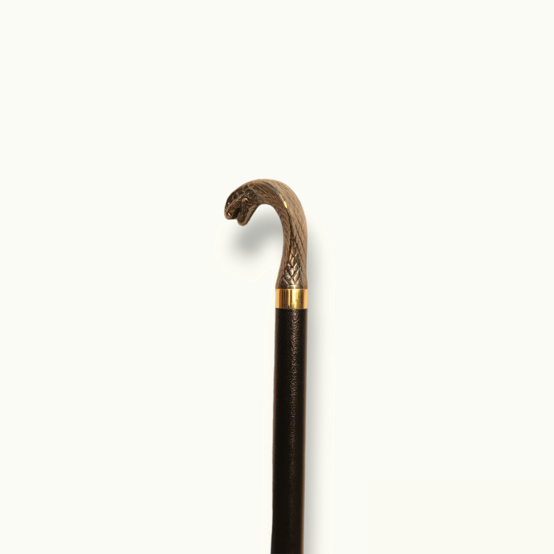 Beautiful Metal Snake Stick, The Best Walking Metal Cane.