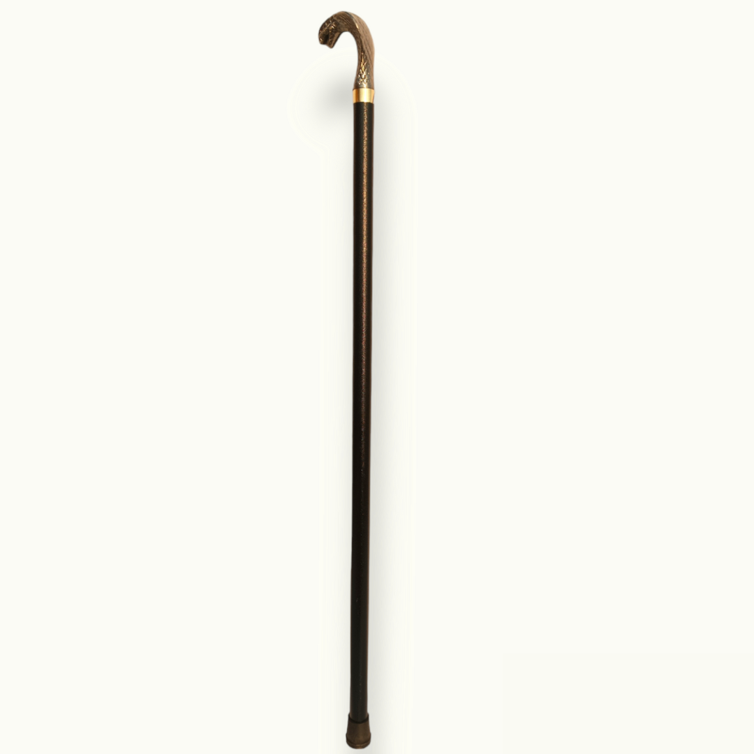 Beautiful Metal Snake Stick, The Best Walking Metal Cane.