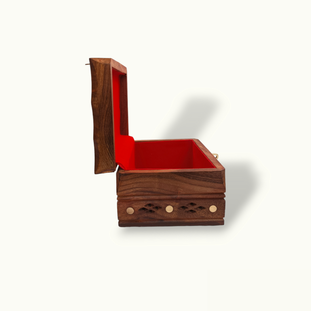 The Best Wood Carving Jewelry Box, Handcrafted Jewelry Box.