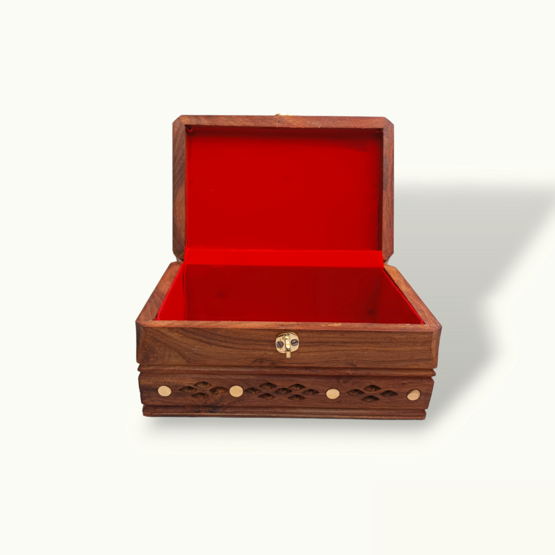 The Best Wood Carving Jewelry Box, Handcrafted Jewelry Box.