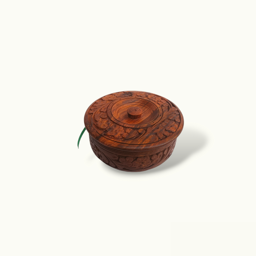 Wood Carving Tea Coaster, Flower Carving Tea Coasters.