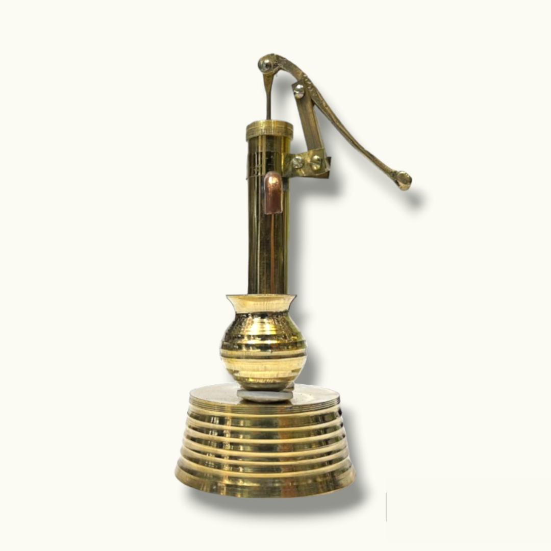 Brass Hand Pump, Handcrafted Hand Pump, Home Decor Hand Pump.