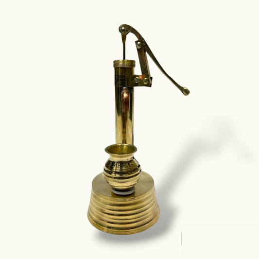 Brass Hand Pump, Handcrafted Hand Pump, Home Decor Hand Pump.