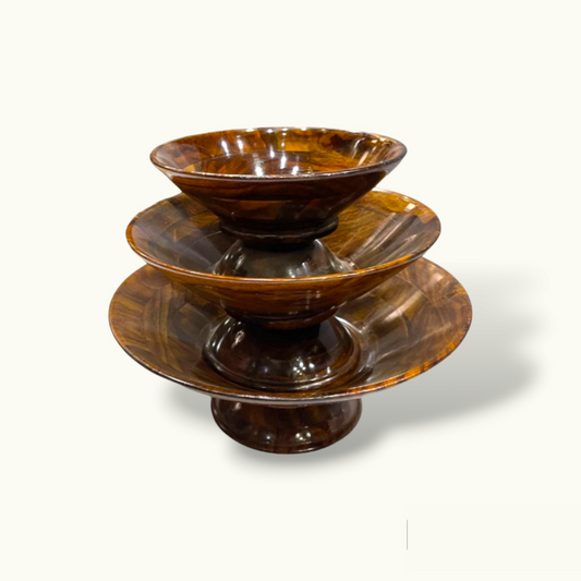 The Best Salad Bowls, Beautiful Bowls Set, Wooden Bowls.