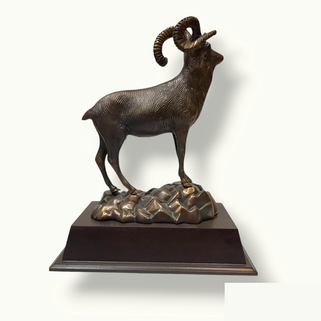 Attractive Markhor Statue, The Best Markhor Sculpture.