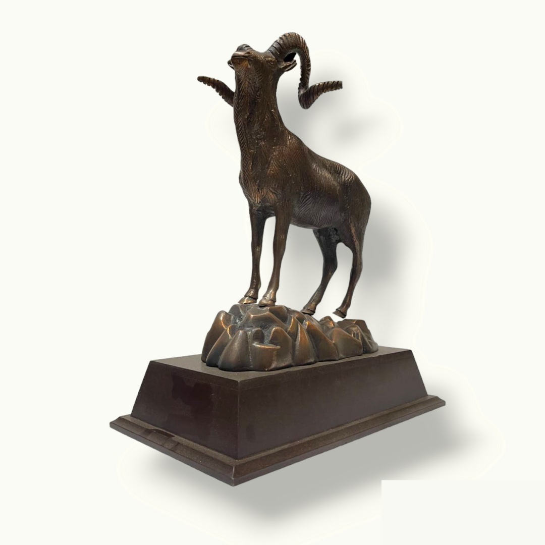 Attractive Markhor Statue, The Best Markhor Sculpture.