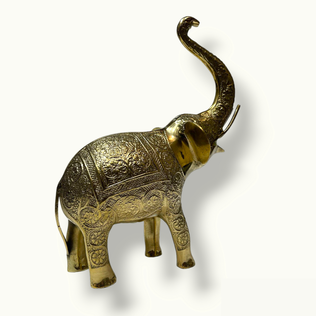 Attractive Brass Elephant Statue, The Best Brass Elephant Statue.