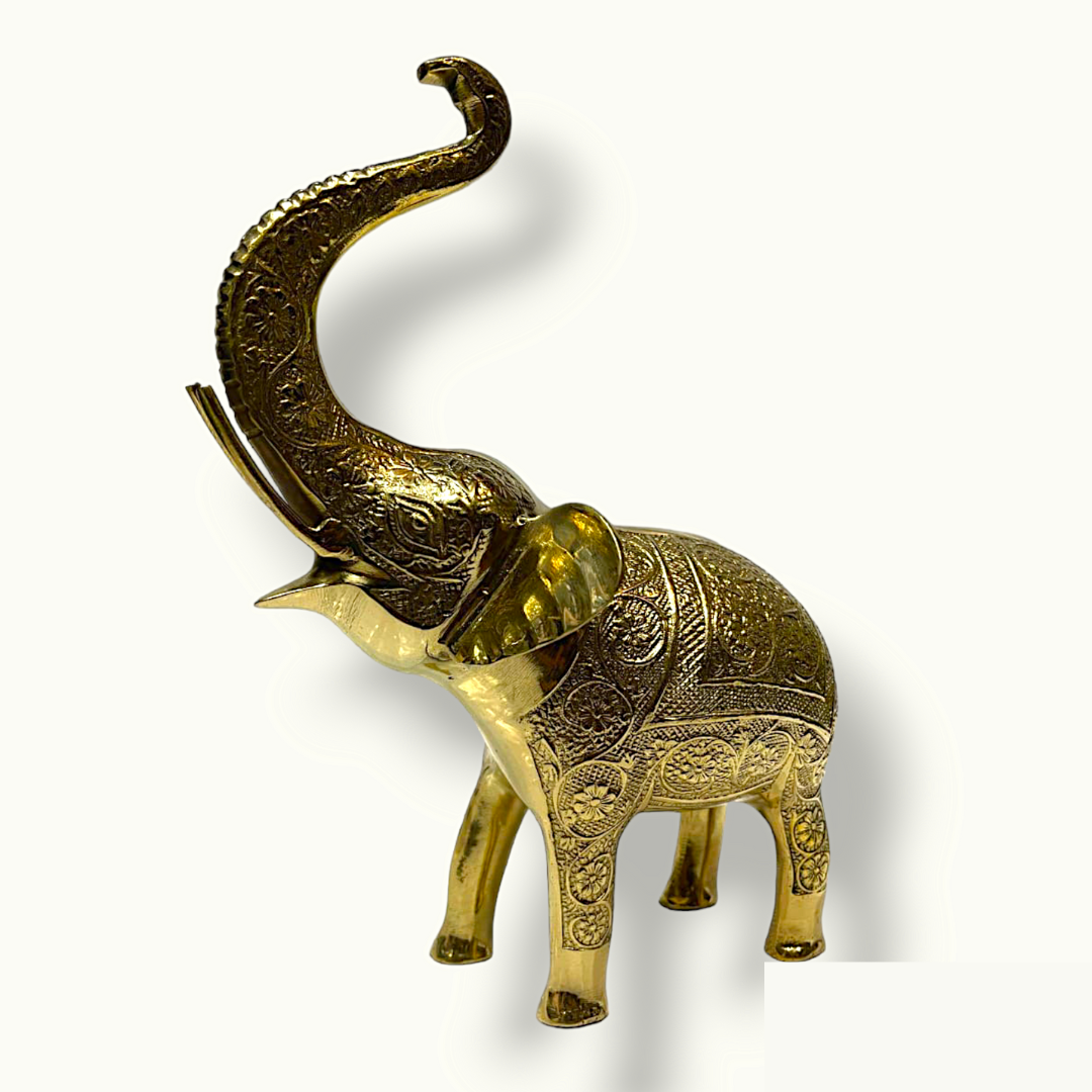 Attractive Brass Elephant Statue, The Best Brass Elephant Statue.