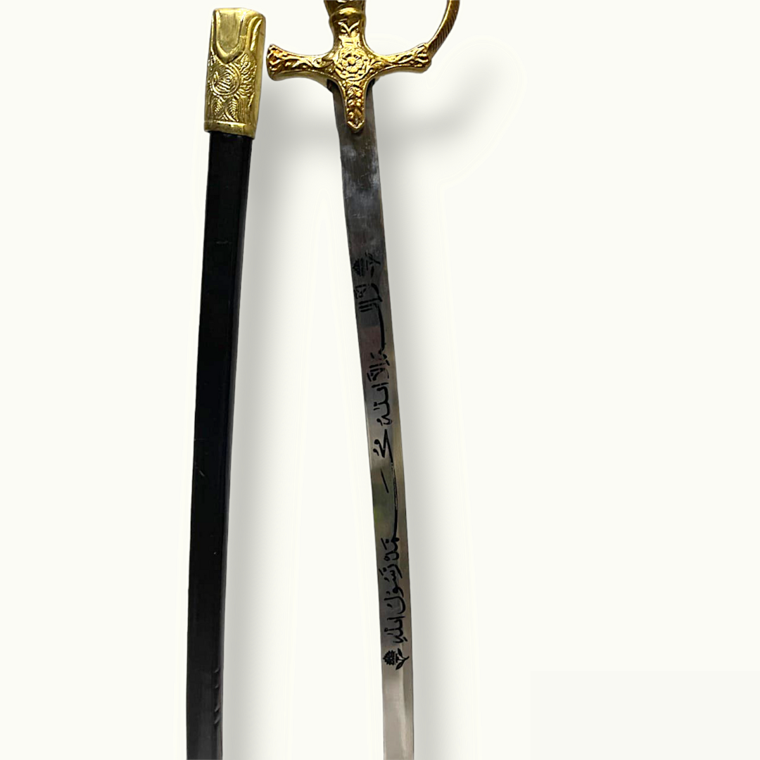 Monumental Sword, Beautiful Metal Sword, Stunning Royal Sword.